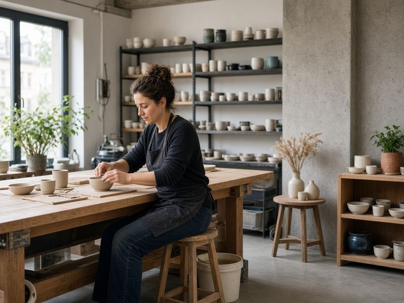 Open studio at Magic Canyon House